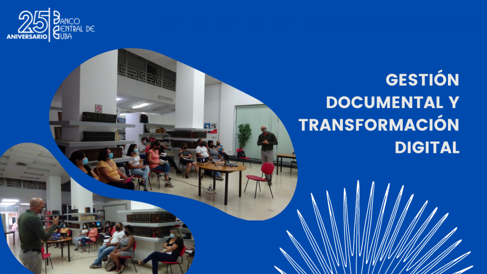 Imagen relacionada con la noticia :Inició el curso sobre gestión documental y transformación digital